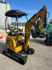 CFG INDUSTRIAL QK20R MINI EXCAVATOR &ndash; 23 HP GAS ENGINE, HYDROSTATIC DRIVE, RUBBER TRACKS, BACKFILL BLADE, AUXILIARY HYDRAULICS, SIDE-SWING BOOM, STANDARD DIGGING BUCKET. APPROX 2,160 LB OPERATING WEIGHT WITH COMPACT 1-TON CLASS FOOTPRINT FOR TRENCHING, LA - 2