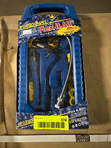 EZ POWER FLEXIBLE SCREW DRIVER TOOL KIT.