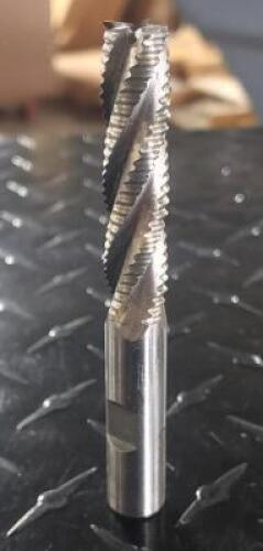 DESCRIPTION: (2) 4 FLUTE COBALT ROUGING SQ. END MILL INFORMATION: INTERSTATE 01887322 RETAIL$: $ 70.53 EA SIZE: 1/2" DIA 2" LOC COURSE PITCH QTY: 2