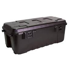 (1) SPORTSMAN'S TRUNK, STORAGE TOTE
