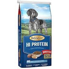 (1) BAG OF HI PROTEIN DOG KIBBLE