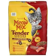 (1) BAG OF TENDER CENTERS CAT FOOD