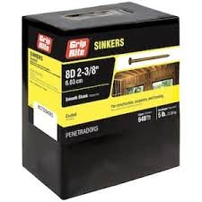 (6) BOXES OF (286) SINKER NAILS