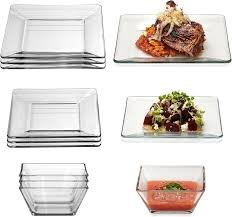 (1) SQUARE DINNERWARE SET