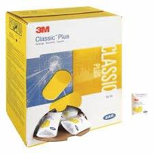 (1) BOX OF (100) PAIRS OF EAR PLUGS