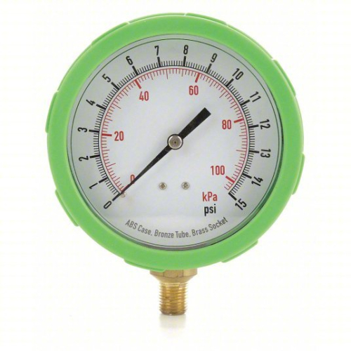 (4) INDUSTRIAL PRESSURE GAUGE