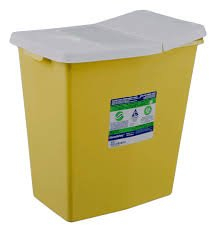 (1) SHARPSAFETY CHEMOTHERAPY CONTAINER