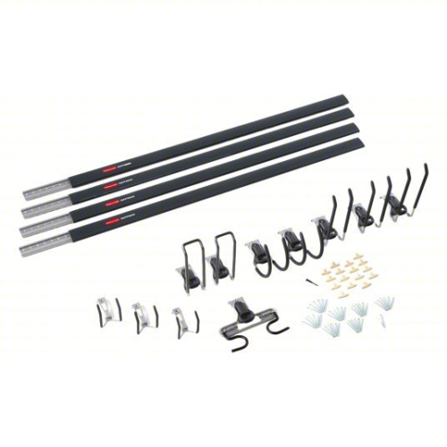 (1) WALL-MOUNT TRACK SYSTEM KIT