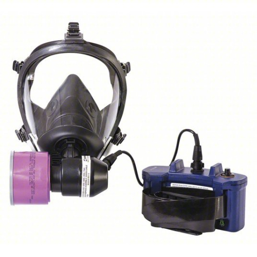 (1) FRONT MOUNT PAPR MASK