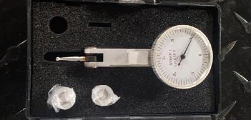 DESCRIPTION: (1) HORIZONTAL DIAL TEST INDICATOR INFORMATION: VALUE COLLECTION 0468082 RETAIL$: $94.36 SIZE: 0 TO 0.03" QTY: 1