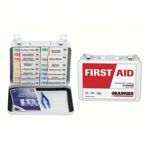 (2) FIRST AID KIT AND HOUSING
