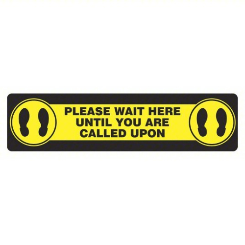 (1) BOX OF (200) FLOOR SIGNS