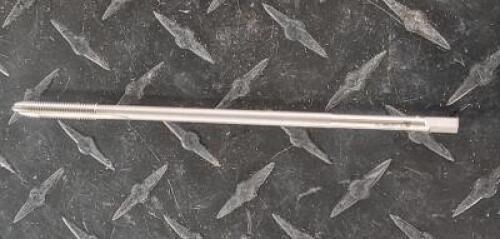 DESCRIPTION: (2) HSS SPIRAL POINT EXTENSION TAP INFORMATION: HERTEL 59917849 RETAIL$: $70.06 SIZE: M6x1.00 QTY: 2