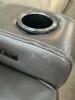 MACYS GREMEL LEATHER POWER RECLINING SOFA W/ WIRELESS CHARGER. - 9