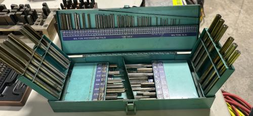 WILTON PRESSED METALS &ldquo;TRI-DEX&rdquo; PIN GAUGE SET