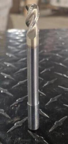 DESCRIPTION: (2) 3 FLUTE SQ. END MILL INFORMATION: SC TOOL CORP ST1675-30173 RETAIL$: $ SIZE: 3/8" SHANK/CUT DIA, 5/8" LOC QTY: 2