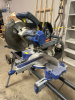 KOBALT 10" BEVELED SLIDING COMPOUND MITER SAW WITH LASER LEVEL AND STAND. - 3