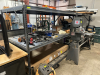 (2) SECTIONS OF 8' X 4' LIGHT DUTY METAL RACKING