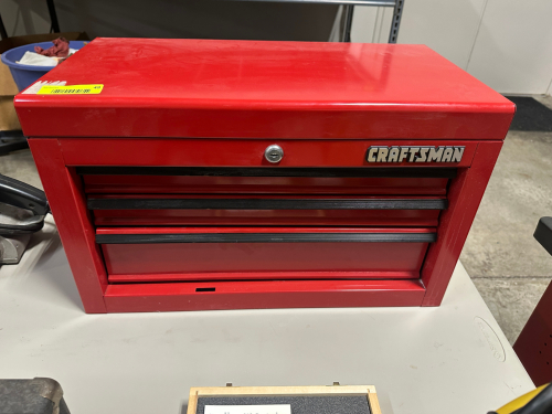 CRAFTSMAN 3 DRAWER METAL TOOL BOX