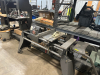 SHOPSMITH MARK V MULTI-FUNCTION WOODWORKING MACHINE FEATURING TABLE SAW, DRILL PRESS, HORIZONTAL BORING, DISC SANDER, AND LATHE CAPABILITIES IN ONE UNIT. INCLUDES RIP FENCE, MAIN TABLE, EXTENSION TABLE, BAND SAW ATTACHMENT - 6