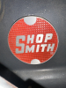 SHOPSMITH MARK V MULTI-FUNCTION WOODWORKING MACHINE FEATURING TABLE SAW, DRILL PRESS, HORIZONTAL BORING, DISC SANDER, AND LATHE CAPABILITIES IN ONE UNIT. INCLUDES RIP FENCE, MAIN TABLE, EXTENSION TABLE, BAND SAW ATTACHMENT - 8