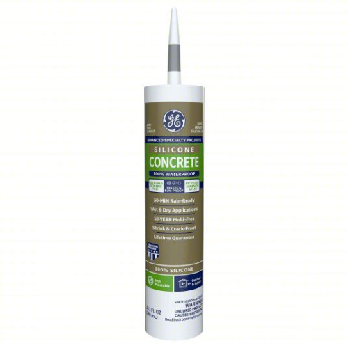 (6) LT. GRAY SILICONE CRACK SEALER
