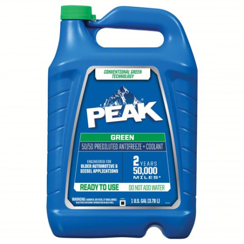 (1) PREDILUTED GREEN ANTIFREEZE