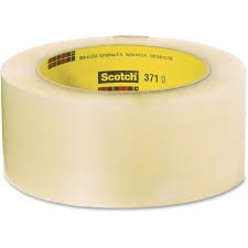 (1) BOX OF (36) ROLLS OF CARTON SEALING TAPE