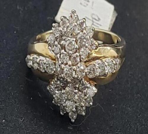 LDR 10kt YG TW 1.00ct