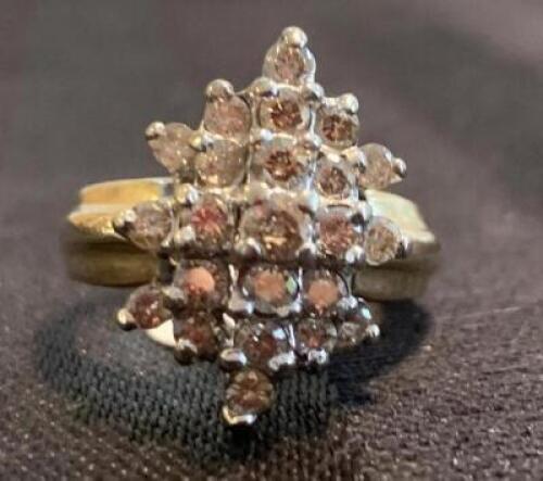 LDR 14kt YG TW 1.25ct