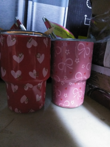 (2) MINI SHOT GLASS TUMBLERS