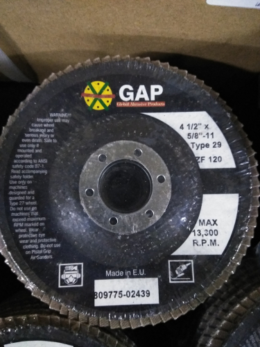 (3) PACKS OF (10) PREMIUM FLAP WHEEL