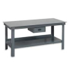 (1) WORK TABLE, WITH LOCKING DRAWER