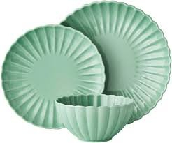 (1) SET OF (4) SCALLOPED SHAPED SERVING BOWLS