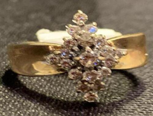 LDR 14kt YG TW .50CT