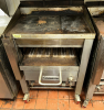 CONNERTON COMMERCIAL CHARBROILER/GRILL WITH UNDER-COUNTER BROILER DRAWER. STAINLESS STEEL CONSTRUCTION