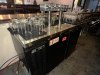 BEVERAGE AIR TWO DOOR DRAFT BEER BOX W/ SEVERN GROUP STAINLESS TAP HEAD.