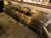 EAGLE FOUR WELL UNDER BAR STAINLESS SINK W/ LEFT AND RIGHT DRY BOARDS.