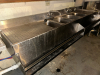 EAGLE FOUR WELL UNDER BAR STAINLESS SINK W/ LEFT AND RIGHT DRY BOARDS. - 4