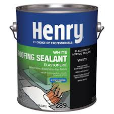(2) WHITE, ELASTOMERIC ROOF SEALANT