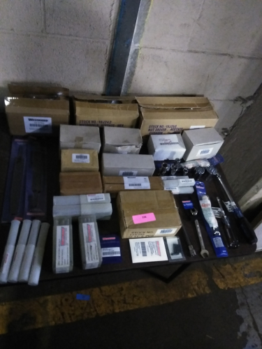 (1) TABLE OF MISC ITEMS