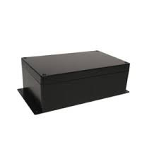 (3) ENCLOSURE WITH MOUNTING FLANGES