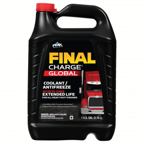 (2) FINAL CHARGE ANTI-FREEZE COOLANT