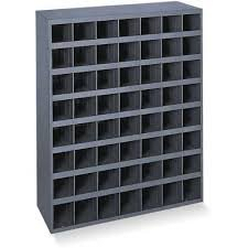 (1) PIGEON HOLE BIN STORAGE