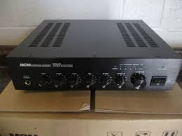 (1) MIXER / AMPLIFIER