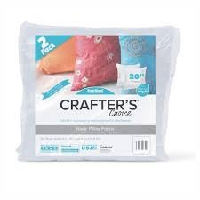 (2) BAGS OF BASIC PILLOW FORM