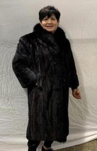 GENUINE MINK FUR COAT