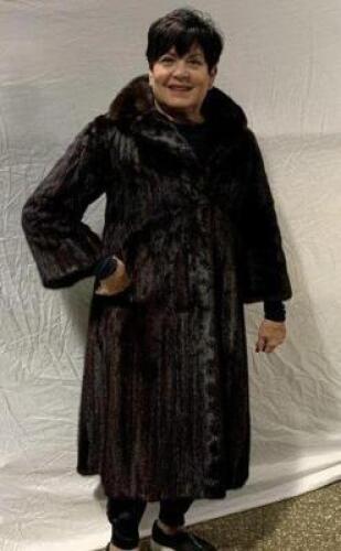 GENUINE MINK FUR COAT