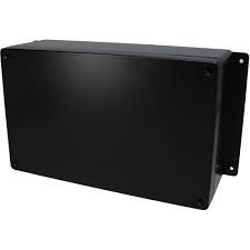 (3) ENCLOSURE WITH MOUNTING FLANGES