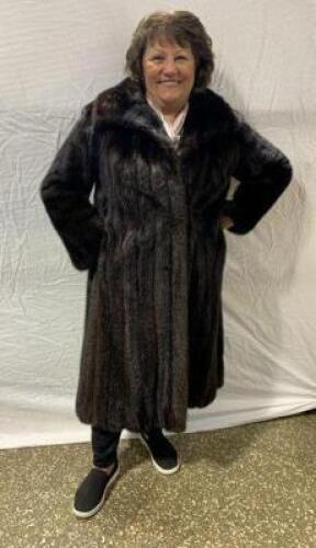 GENUINE MINK FUR COAT